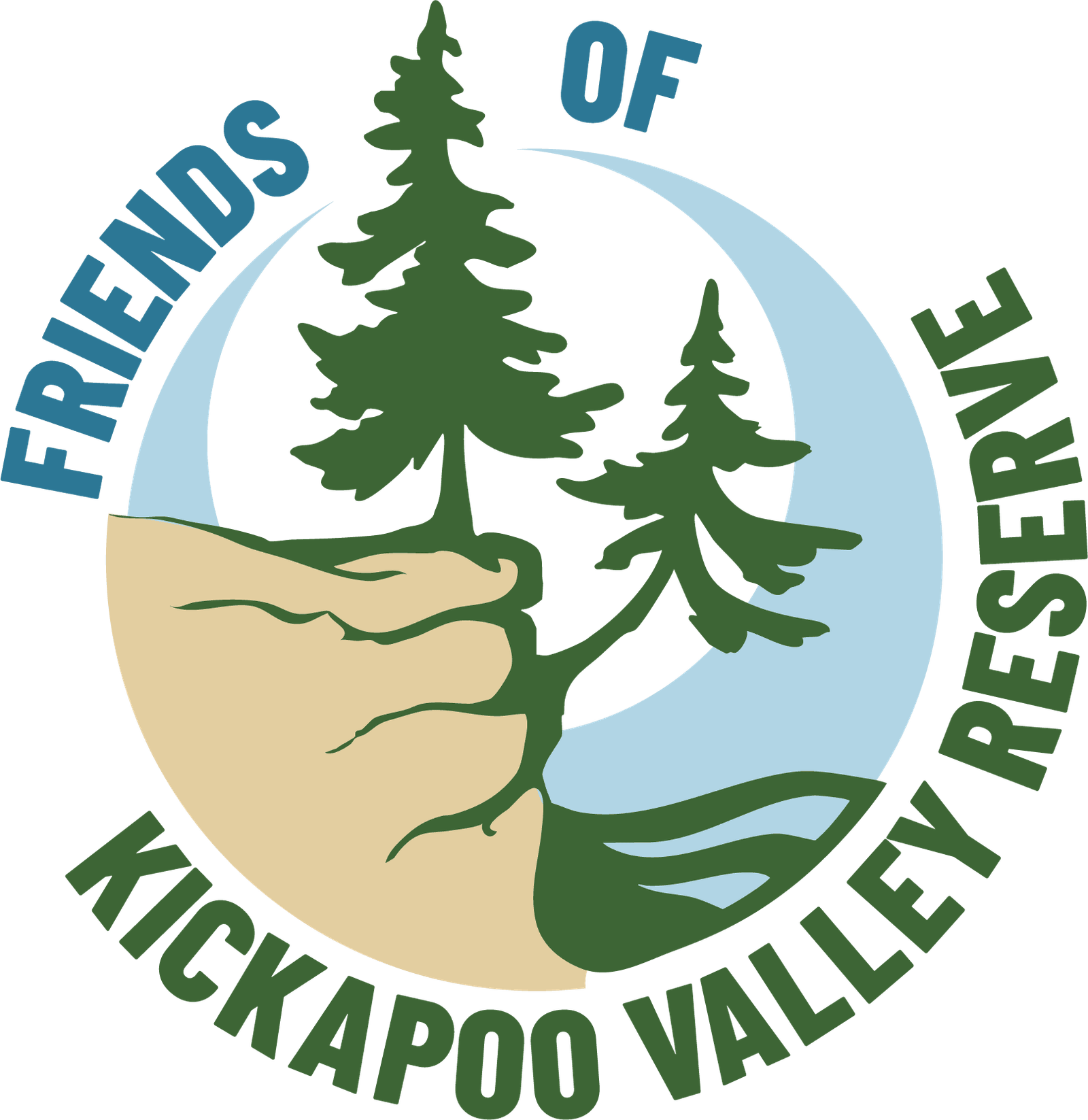 Friends of Kickapoo Valley Reserve Logo
